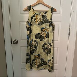 Beautiful 100% silk Guy Harvey dress